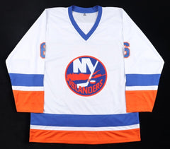 Ken Morrow Signed New York Islanders Jersey (JSA COA) 1980 Miricle on Ice Team