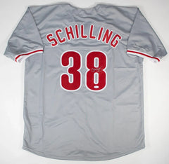 Curt Schilling Signed Philadelphia Phillies Jersey (JSA COA) World Series MVP