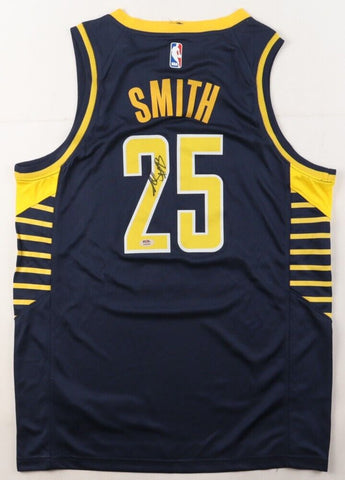 Jalen Smith Signed Indiana Pacers Jersey (PSA) 10th Overall Pick 2020 NBA Draft