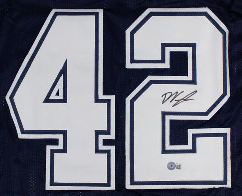 Deuce Vaughn Signed Dallas Cowboys Jersey (Beckett) Ex-Kansas State Wildcats R.B