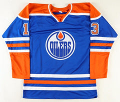 Ken Linseman Signed Edmonton Oilers Jersey Stanley Cup 84 (JSA COA) NHL Veteran