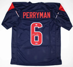 Denzel Perryman Signed Houston Texans Jersey (JSA COA) Ex Miami Hurricane L.B.