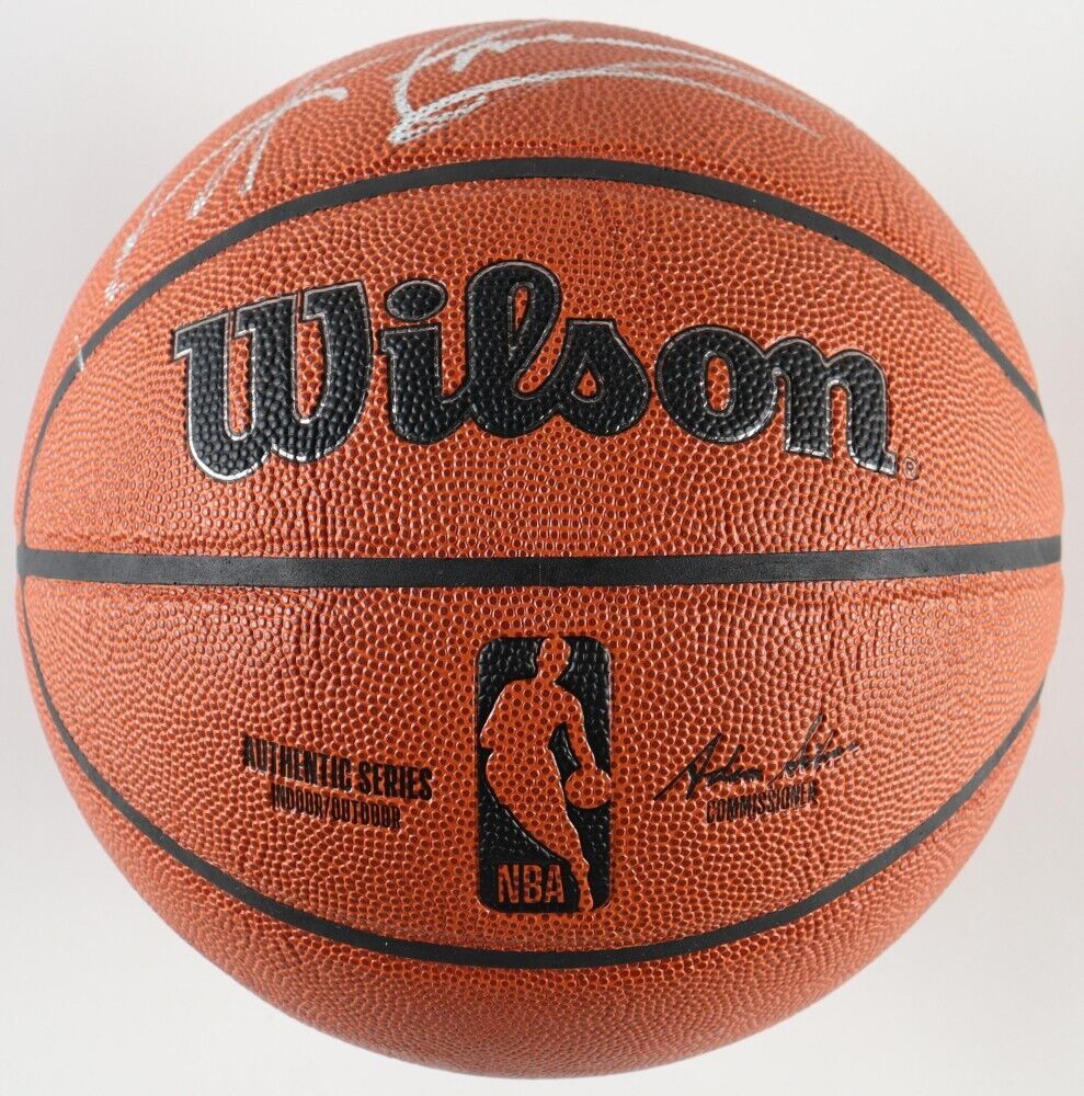 Dennis Rodman Signed NBA Wilson Basketball (Beckett) Pistons, Spurs, Bulls, Mavs