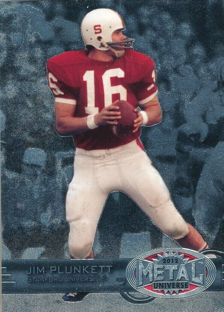 Jim Plunkett Signed Stanford Cardinal Jersey (Beckett) Inscribed "Heisman '70"