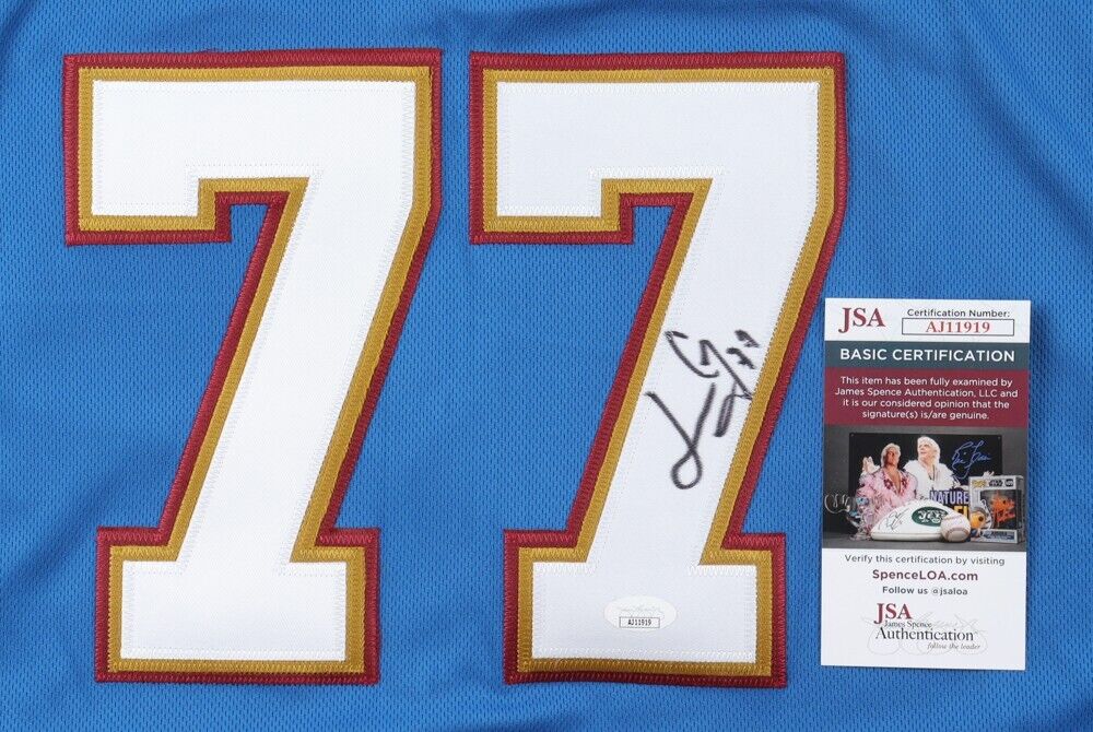 Luis Garcia Signed Team Venezuela World Baseball Classic Jersey (JSA COA) Astros