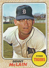 Denny McLain Signed 1968 Detroit Tiger Jersey Inscrd “IP: 336, CG: 28” (JSA COA)