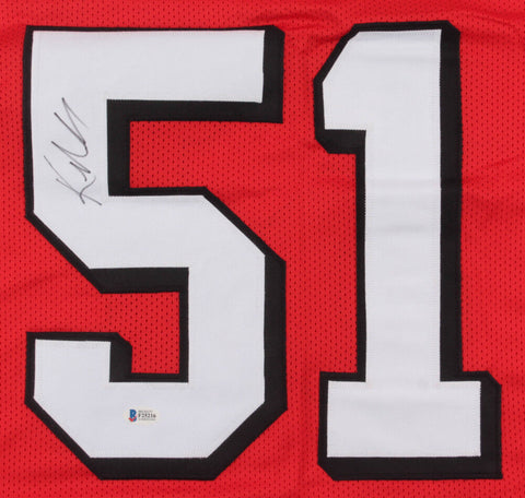 Ken Norton Jr Signed San Francisco 49ers Jersey (Beckett) 3×Super Bowl Champion