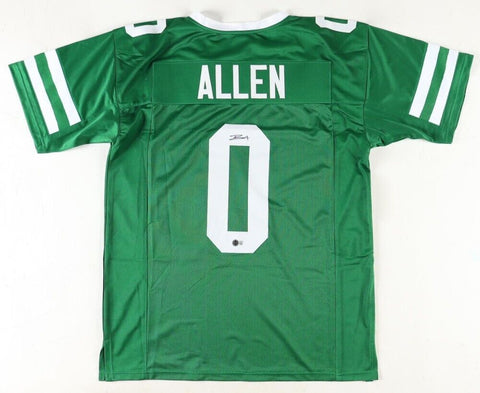 Braelon Allen Signed New York Jets Jersey (Beckett) Ex Ohio State Running Back
