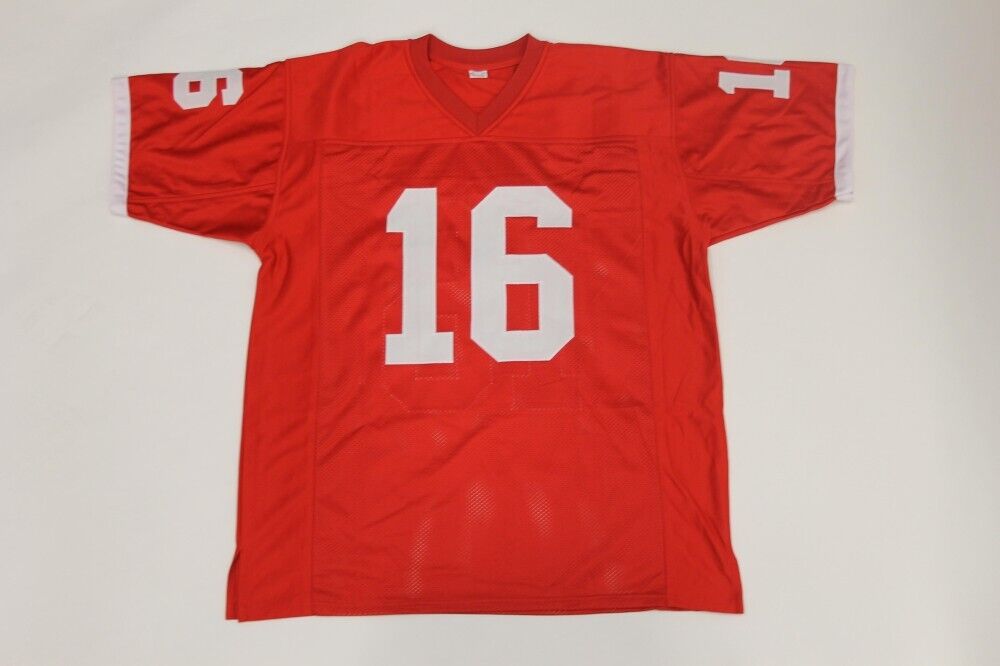 Jim Plunkett Signed Stanford Cardinal Jersey (Beckett) Inscribed "Heisman '70"
