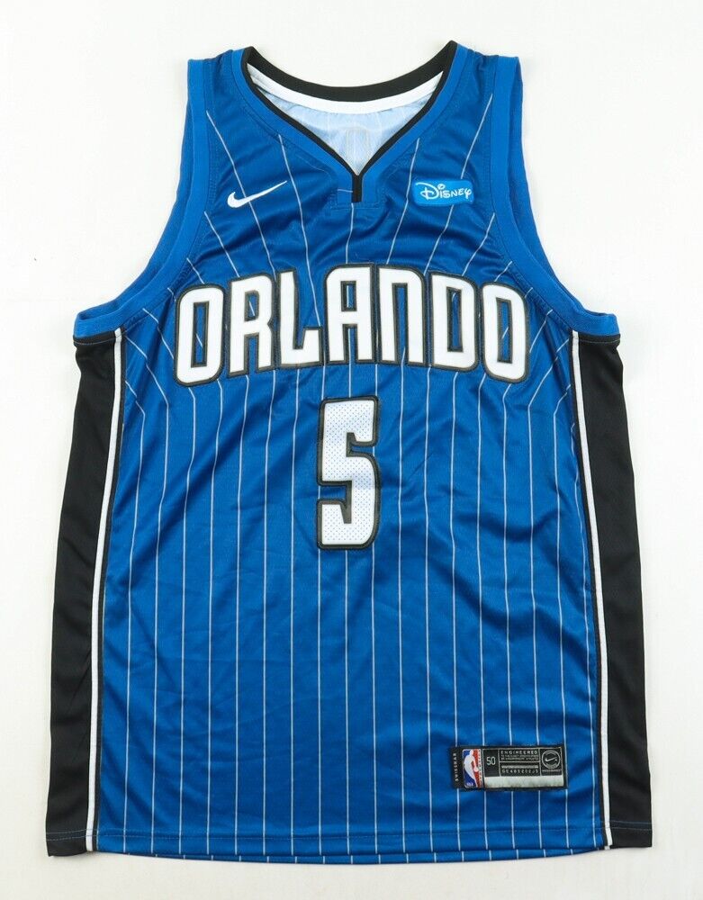 Mo Bamba Signed Magic Jersey (PSA) Orlando 2018 1st Round Pick NBA