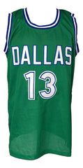 Steve Nash Signed Dallas Mavericks Jersey (Beckett) 8xNBA All Star / 2xNBA MVP