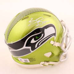 Brian Bosworth Signed Seattle Seahawks Flash Speed Mini-Helmet (Beckett)
