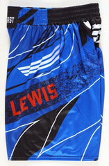 Derrick Lewis Signed “The Black Beast” Custom UFC / MMA Fight Shorts (Beckett)