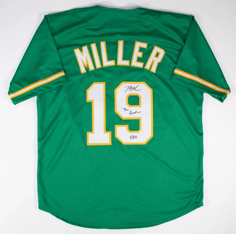 Mason Miller Signed Oakland Athletics Jersey “The Reaper” (Beckett) A's Closer