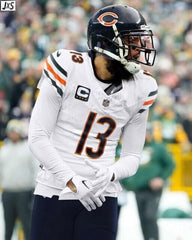 Keenan Allen Signed Chicago Bears Orange Jersey (Beckett) 6xPro Bowl Receiver