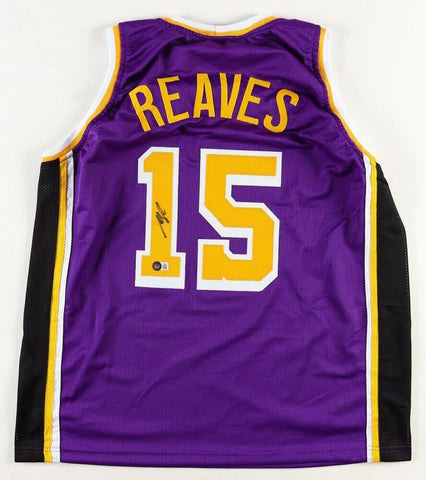 Austin Reaves Signed Los Angeles Lakers Home Jersey (Beckett) Ex-Oklahoma Guard