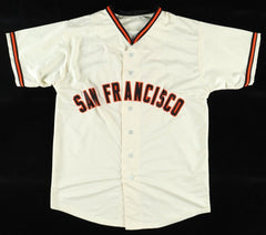 Luis Matos Signed San Francisco Giants Jersey (Beckett) 2023 Rookie Outfielder