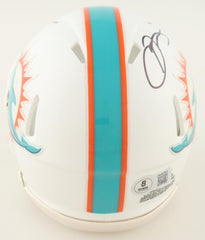 Odell Beckham Signed Miami Dolphins Speed Mini Helmet (Beckett) 3xPro Bowl W.R.