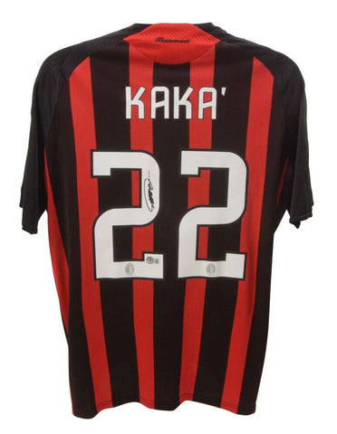 Ricardo Kaka Signed AC Milan Jersey (Beckett) Attacking Midfielder 2000-2014