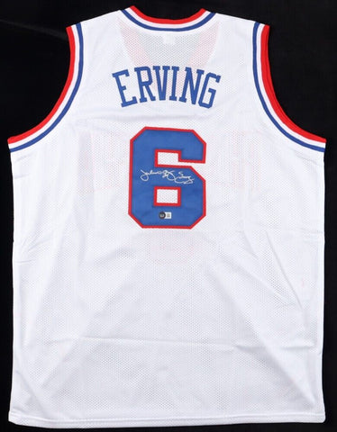 Julius "Dr J" Erving Philadelphia 76ers Jersey (Beckett) 1983 NBA Champion / HOF