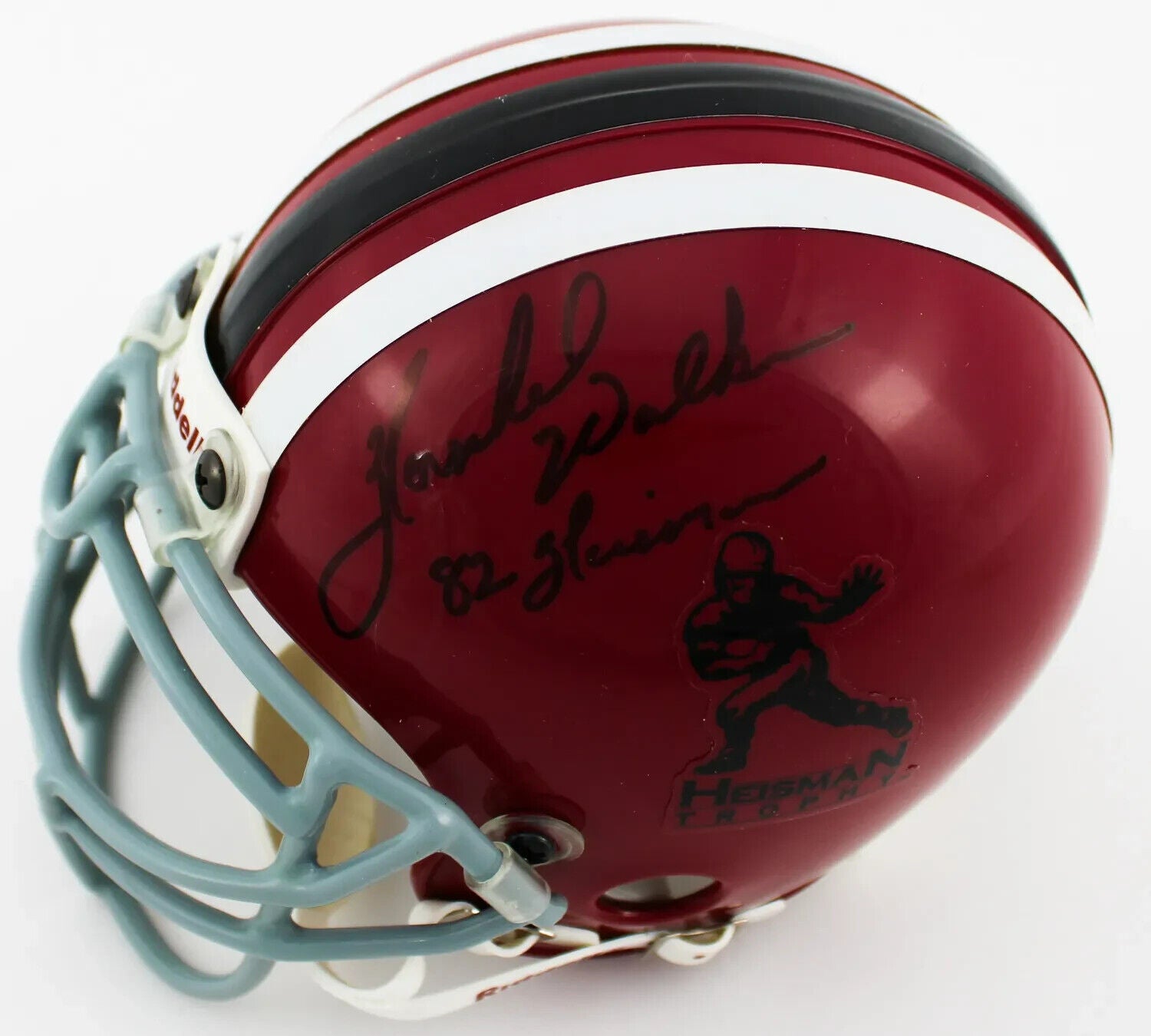 Herschel Walker “82 Heisman” Signed Mini Helmet (JSA COA) Georgia Bulldogs R.B.