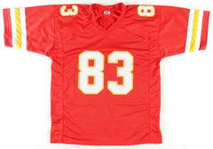 Noah Gray Signed Kansas City Chiefs Jersey (Beckett) Ex Duke Blue Devil T.E.