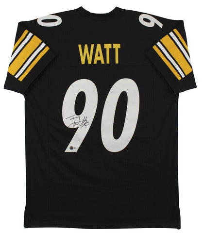 T. J. Watt Signed Pittsburgh Steelers Jersey (Beckett) 4xPro Bowl Linebacker