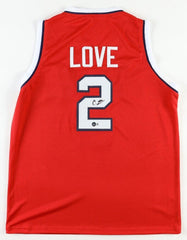 Caleb Love Signed Arizona Wildcats Jersey (Beckett) Senior Shooting Guard