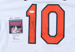 Adam Jones Signed Baltimore Orioles Majestic Jersey (JSA COA) 282 MLB H.R.s / CF