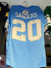 Barry Sanders Autographed Jersey (GA)