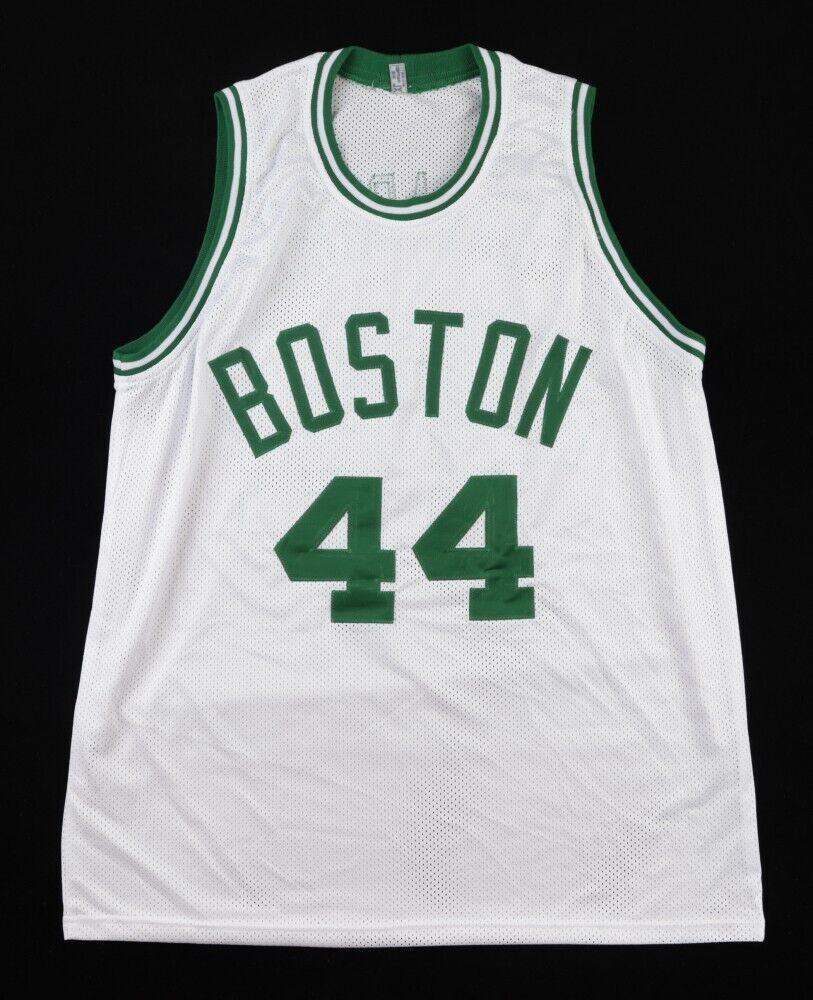 Autographed/Signed Brian Scalabrine Boston Green Basketball Jersey JSA COA