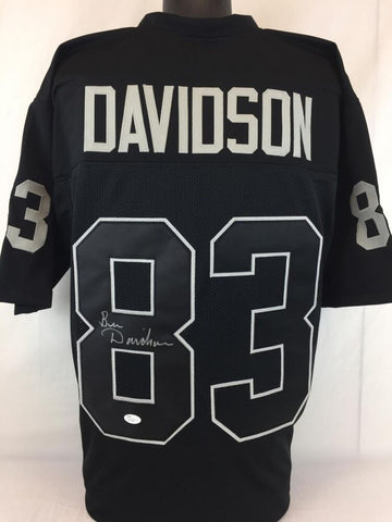 Ben Davidson Signed Raiders Jersey (JSA COA) 3× AFL All-Star (1966, 1967, 1968)