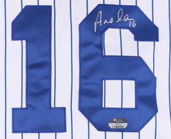 Aramis Ramirez Signed Chicago Cub Pinstriped Jersey (Fanatics) 3xAll Star 3 Base