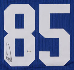 Eric Ebron Signed Indianapolis Colts Jersey (Beckett COA) 2018 Pro Bowl T.E.