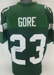 Frank Gore Signed New York Jets Green Jersey (JSA COA) 5×Pro Bowl Running Back