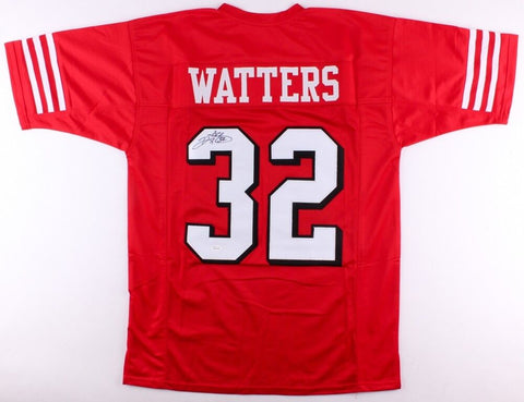 Ricky Watters Signed 49ers Jersey (JSA COA) 5× Pro Bowl (1992–1996) Running Back