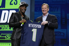 Devon Witherspoon Signed Seahawks Mini-Helmet (JSA COA) Seattle's 1st Round Pick