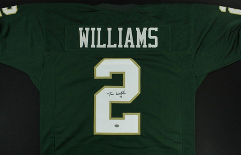 Terrance Williams Signed Baylor Bears Green Jersey (GTSM COA) Dallas Cowboys W.R