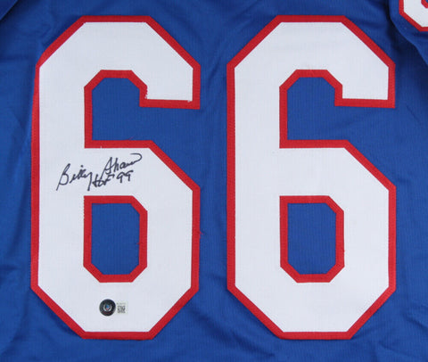Billy Shaw Signed Bills Jersey Insc "HOF '99" (Beckett Hologram) 8×AFL All-Star