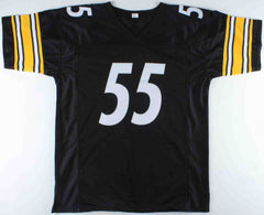 Devin Bush Signed Pittsburgh Steelers Jersey (JSA COA)2019 1st Rnd Pk Linebacker