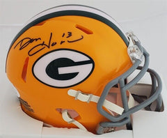 Don Horn Signed Green Bay Mini Helmet (JSA COA) Packers #2 Q.B behind Bart Starr