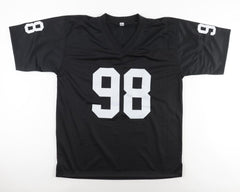 Maxx Crosby Signed Las Vegas Raiders Jersey (JSA) 2019 4th Round Pick Def. End