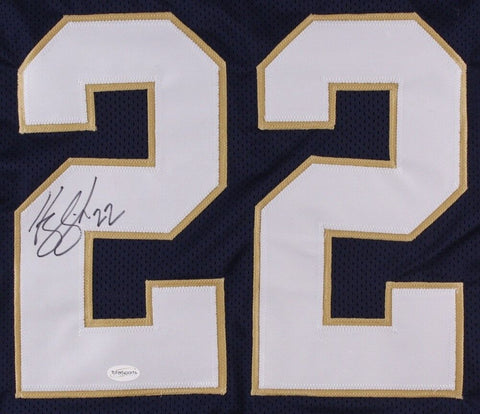 Harrison Smith Signed Notre Dame Fighting Irish Jersey (TSE) Vikings Free Safety