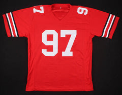 Nick Bosa Signed Ohio State Buckeyes Jersey (JSA)2019 #2 Overall Draft Pick 49er