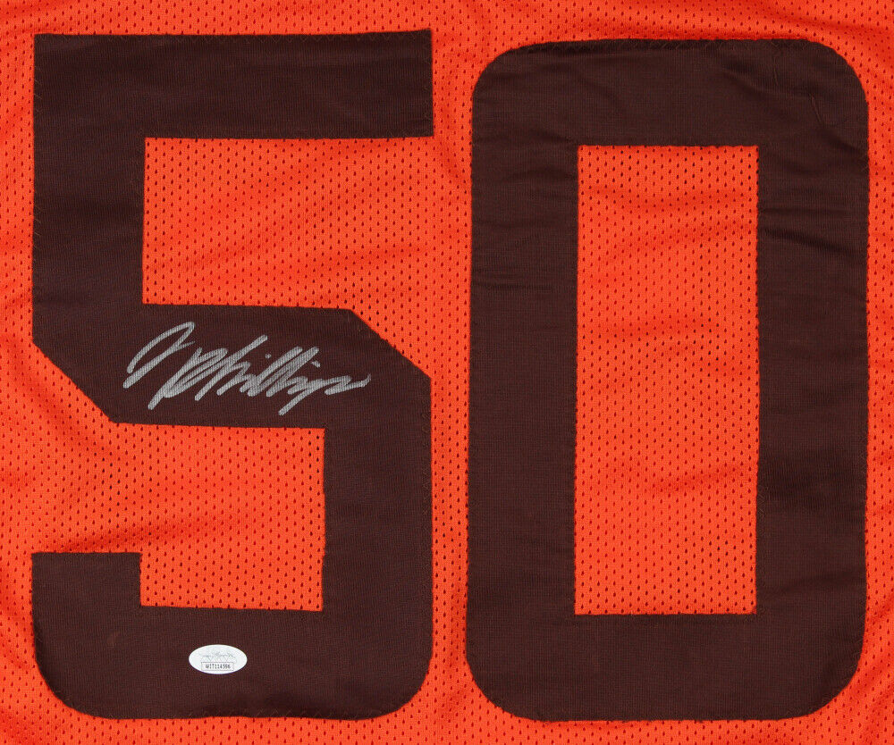 Jacob Phillips Signed Cleveland Browns Jersey (JSA COA) 2020 3rd Rnd P –