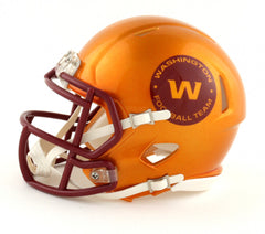 Taylor Heinicke Signed Washington Football Team Speed Mini Helmet (Beckett Holo)