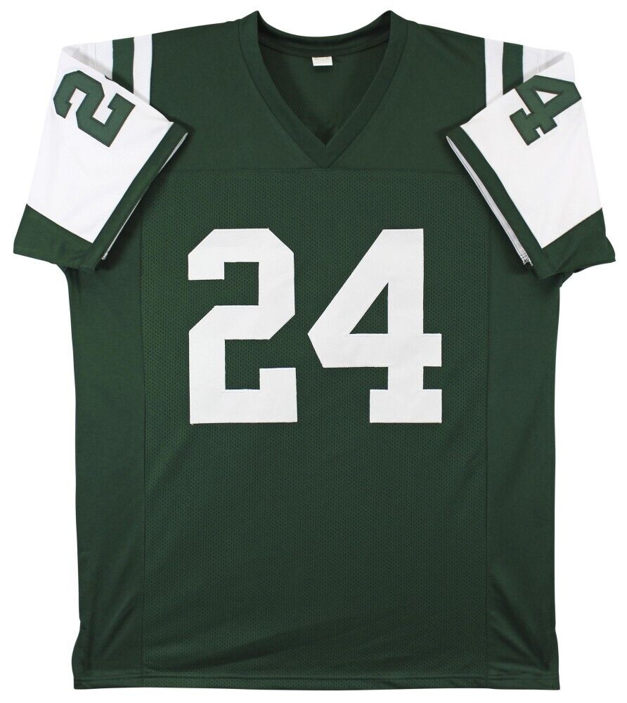 Darelle Revis Signed New York Jets Jersey (Beckett) 7xPro Bowl Cornerback / HOF