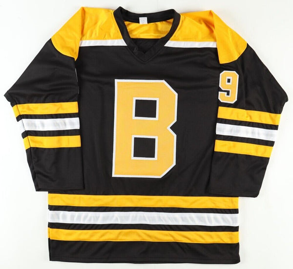 Boston Bruins Johnny Bucyk Signed Jersey Inscribed 