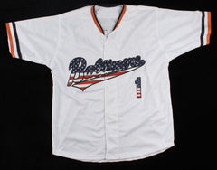 Al Bumbry Signed Baltimore Orioles Jersey (JSA COA) Tribute to America Jersey