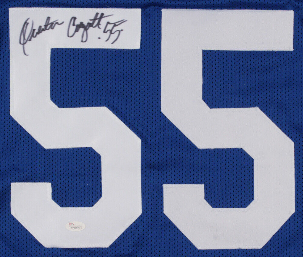 Saquon Barkley Autographed SIGNED Jersey - JSA Witnessed Authentic